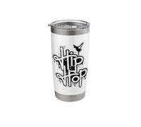 Hip Hop Rhythm and Rhymes Stainless Steel Insulated Tumbler