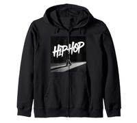 Hip Hop Shadow Walker Streetwear Shirt for Hip-Hop Hoodies Zip Hoodie