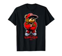 HIP HOP TEDDY BEAR Hip Hop Anniversary Bronx 50 Years Rap T-Shirt