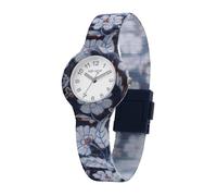 HIP HOP, Winter Blossom Collection Women's Winter Flowers Watch with Liberty Fabrics and Silicone Strap, Water Resistant, Strap