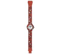 Hip Hop, Women's Watch, Heart by Heart Collection, Watch for Women with Stamped Silicon Bracelet, 32 mm Case, 3H Miyota 7T35 Quartz Movement