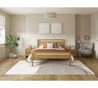 Hip Hop Wooden Bed Frame King Ash