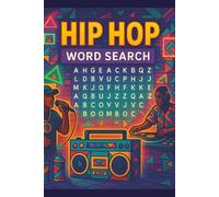 Hip Hop Word Search Puzzle Book: 50 Brain-Boosting Games for Music Lovers Featuring Rap Legends, Classic Tracks, and Urban Culture | Easy to Read ... | Gifts for Vacations, Holidays and Downtime