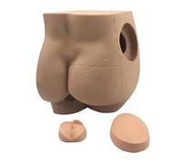 Hip Injection Training Simulator with Removable Skin Module, Buttocks Intramuscular Injection Training Model, Buttock Muscle Injection Practice Model