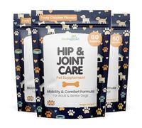 Hip & Joint Supplement for Dogs | 180 Chicken Flavour Tablets (Not Chews) | with Green Lipped Mussel | High Strength Adult & Senior Dog Mobility Support | UK Made