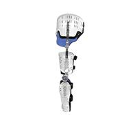 Hip Knee Ankle Foot Orthosis Adjustable Knee Joint Fixed Brace Full Leg Brace Knee Support Breathable Thigh Knee Ankle Foot Supports Orthosis,Style B,Left,Style B-Right