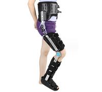 Hip Knee Ankle Foot Orthosis Braces, The Bracket is Freely Adjustable, Comfortable and Breathable Hip Knee Ankle Foot Orthosis, for Right Legs