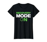 Hip Knee Shoulder Joint Replacement Surgery Recovery Mode ON Value Graphic T-Shirt, Women, Black, M