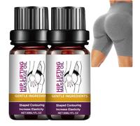 Hip Lifting & Firming Massage Oil for Women, Plumping Booty Serum for Rounder, Fuller-Looking Buttocks | Tightening & Lifting Oil for Buttocks, HIPS & Thighs | Fast-Absorbing, Non-Greasy 30ml (2PCS)