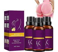 Hip Lifting Massage Oil,Natural Herbal Hip Lift Up Massage Oil,Butt Firming Enhancement Essential Oil for Women,Hiplift Buttocks Essential Oil,Butt Cellulite Removal,Firming & Lifting Fast (3 Pcs)