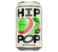 Hip Pop Apple & Elderflower Kombucha, 330ml
