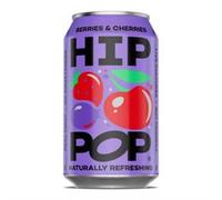 Hip Pop Berries & Cherries Soda 330ml