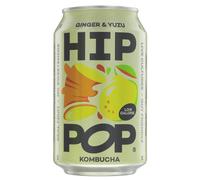 Hip Pop Ginger & Yuzu Kombucha - 330ml
