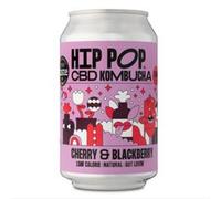 Hip Pop Hip Pop CBD Kombucha Cherry & Blackberry 330 ml (case of 12 cans)