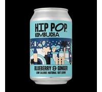 Hip Pop Hip Pop Kombucha Blueberry & Ginger 330 ml (case of 12 cans)