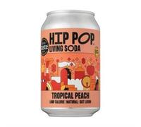 Hip Pop Hip Pop Living Soda Tropical Peach 330 ml