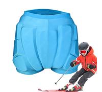 Hip Protection Pads Shorts - Elastic 3d Snowboard Butt Pad for Absorption, Protective Padded Shorts for Skating, Ice Skating, Roller Skatings, Snowboarding, , Extreme Sports