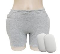 Hip Protector Pads Brief Fall, Impact-Absorbing Foam Padding Designed, Perfect Fit for Safety and Comfort, Preventing Falls in The Elderly(Woman,L)