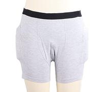 Hip Protector Pants, Hip Support for Elderly Seniors, Undergarment Fall Injury Prevention for Men and Women, Injury Prevention Hip Pads (L)