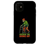 Hip Recovery Rockin The Bionic Hip Fun Womens Get Well Case for iPhone 11