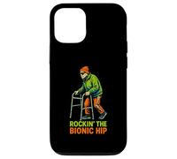 Hip Recovery Rockin The Bionic Hip Fun Womens Get Well Case for iPhone 12/12 Pro