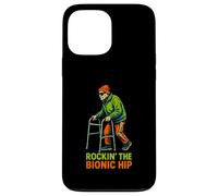 Hip Recovery Rockin The Bionic Hip Fun Womens Get Well Case for iPhone 13 Pro Max