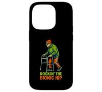 Hip Recovery Rockin The Bionic Hip Fun Womens Get Well Case for iPhone 14 Pro