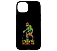 Hip Recovery Rockin The Bionic Hip Fun Womens Get Well Case for iPhone 15 Plus
