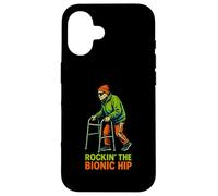 Hip Recovery Rockin The Bionic Hip Fun Womens Get Well Case for iPhone 16