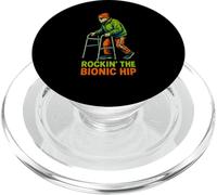 Hip Recovery Rockin The Bionic Hip Fun Womens Get Well PopSockets PopGrip for MagSafe