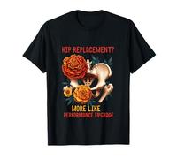 Hip Replacement Performance Upgrade Floral Pelvis Surgery T-Shirt