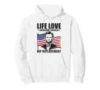 Hip Replacement Recovery Abraham Lincoln Hip Replacement Pullover Hoodie
