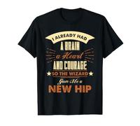 Hip Replacement Surgery New Hip Courage Recovery Get Well Value Graphic T-Shirt