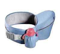 Hip Seat Baby Carrier with Cup Holder, Waist Stool Carrier, Babies Carrying Support, Breathable and Lightweight Fabric, Quick to Put, 29 * 22 * 16cm for Home, Shopping, Camping, Travel