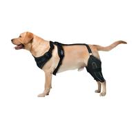 Hip Splint for Dogs with Metal Stabilisers Harness Wrap Sleeve Knee Joints Protective Sleeve Back Legs for Recovery Care Wounds Prevention
