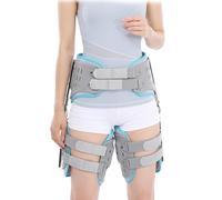 Hip Stabiliser Support Brace Adjustable Hinged Hip Abduction Orthosis Articulated Hip Joint Fixation Bracket Thigh Fracture Protector,Legs,Legs