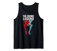 Hip Surgery The Bionic Legend Fun Mens Get Well Tank Top