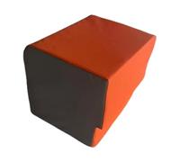 Hip Thrust Machine Glute Bridge Exercise Multifunctional Gym Equipment Workout Support Box Bench for Total Body Workout- Orange