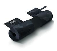 Hip Thrust Pad Barbell Squat Bar Foam Cushion for Glute Bridges and Lunges Fitness Provides Support to Neck and Shoulders Oxford Fabric Cover Blue Camo Style with Velcro Straps and Anti-Slide Design