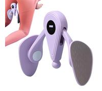 Hip Trainer Exerciser - Inner Thigh Digital Counter, Pelvic Floor Muscle Trainer | Leg Toner Trimmer, Postpartum Recovery Fitness, Thigh Strength Builder for Home Gym Pilates Yoga Core Workout