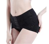 Hip-Up Pelvis Correction Belt For Women Lower Back Sciatica Belt Lace Pelvic Recovery Compression Body Shaper Postpartum Recovery Belly Weight Loss(Black,M)