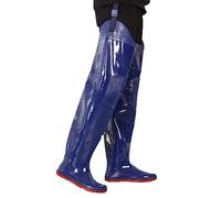 Hip Waders 90cm High Hip Wader, Fishing/Hunting/breeding Long Wading Boots, Adjustable Buckle (Blue,40)