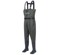 Hip Waders Mens Waders with Boots Waterproof, Suitable for Fishing, Aquaculture, and Animal Husbandry(Green,7.5)
