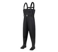 Hip Waders Ultra Lightweight Nylon Waterproof Hip Waders Pants, Suitable for Fishing, Farming, Swamps, and Shrubs (Black,5)