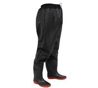 Hip Waders Winter Warm PVC Fishing Hip Waders, Fishing and Hunting Farming Drawstring Waist Pants,Oxford Sole
