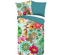 HIP Ximena Reversible Satin Bed Linen 155 x 220 cm (80 x 80 cm) Multi-Coloured