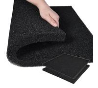 Hipanda 2 Pack Aquarium Bio Filter Sponge Pad 20"x20"x1",30PPI, Bio Filter Media Foam Pad Sponges, Cut-to-Size Open Cell Foam Sheet for Fish Tank