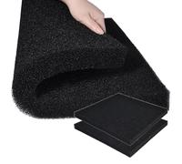 Hipanda 2 Pack Aquarium Bio Filter Sponge Pad 20"x20"x1.5",20PPI, Bio Filter Media Foam Pad Sponges, Cut-to-Size Open Cell Foam Sheet for Fish Tank