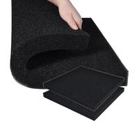 Hipanda 2 Pack Aquarium Bio Filter Sponge Pad 20"x20"x1.5",30PPI, Bio Filter Media Foam Pad Sponges, Cut-to-Size Open Cell Foam Sheet for Fish Tank