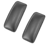 HIPATU 2Pcs Car Center Console Knee Cushion Soft Pad for Lexus NX AZ10 2014 2015 2016 2017 2018 2019 2020 2021 2022 2023 2024 2025 2026, Leather Medium Console Knee Elbow Comfort Accessories,Black